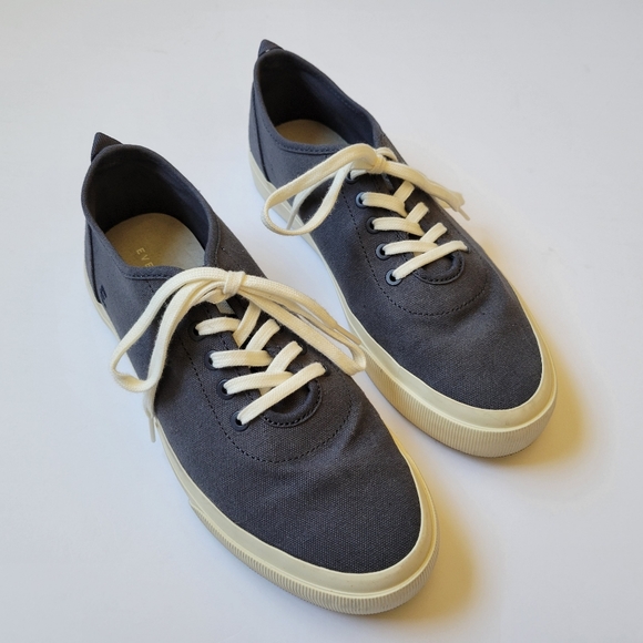 Everlane Shoes - Everlane Forever Sneakers Blue & Cream Lace-Up Unisex Women US 9/Men US 7